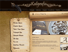 Tablet Screenshot of kaligrafia.net